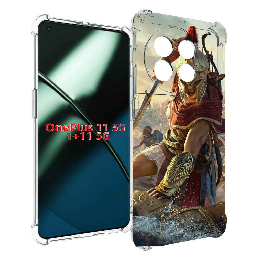 

Чехол MyPads Assassin's Creed Odyssey Kassandra мужской для OnePlus 11, Прозрачный, Tocco