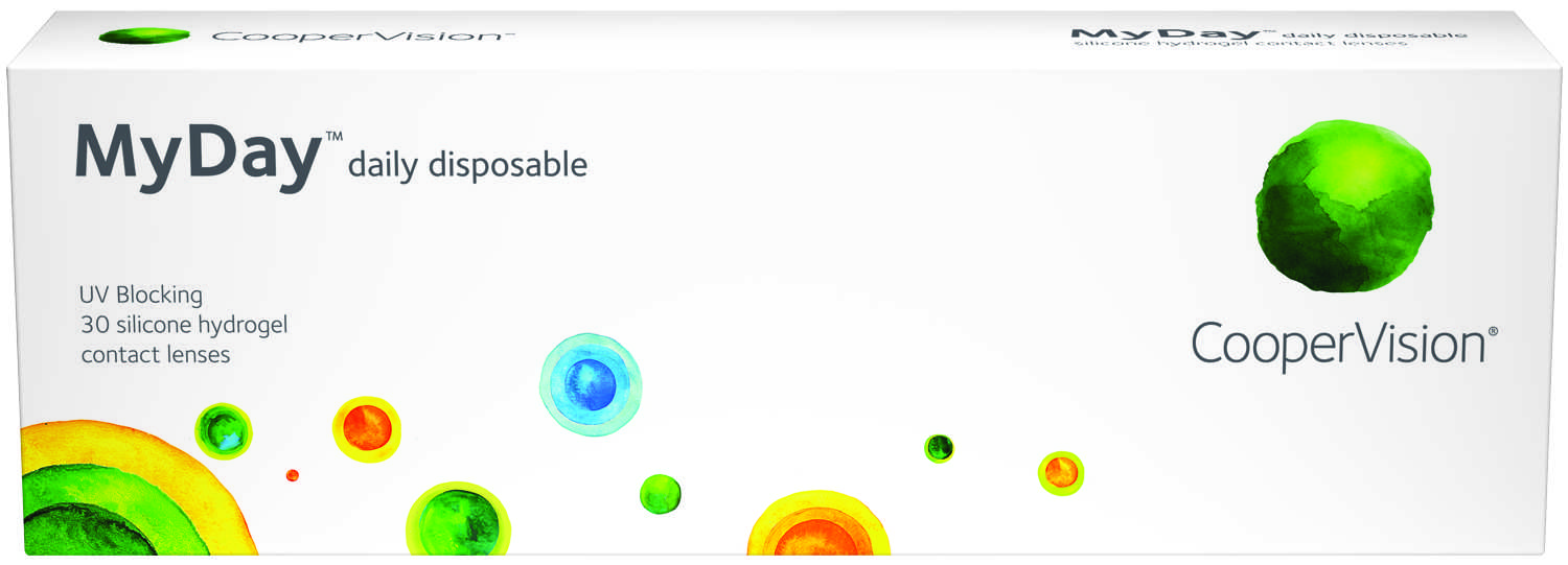 фото Контактные линзы myday daily disposable 30 + 5 линз в подарок r 8,4 -2,00