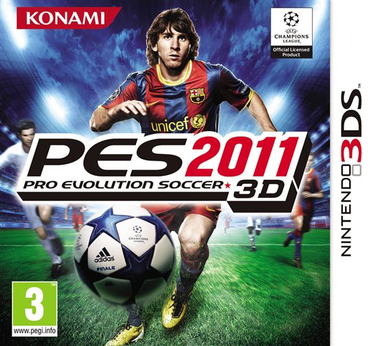 фото Игра pro evolution soccer 2011 3d (3ds) konami