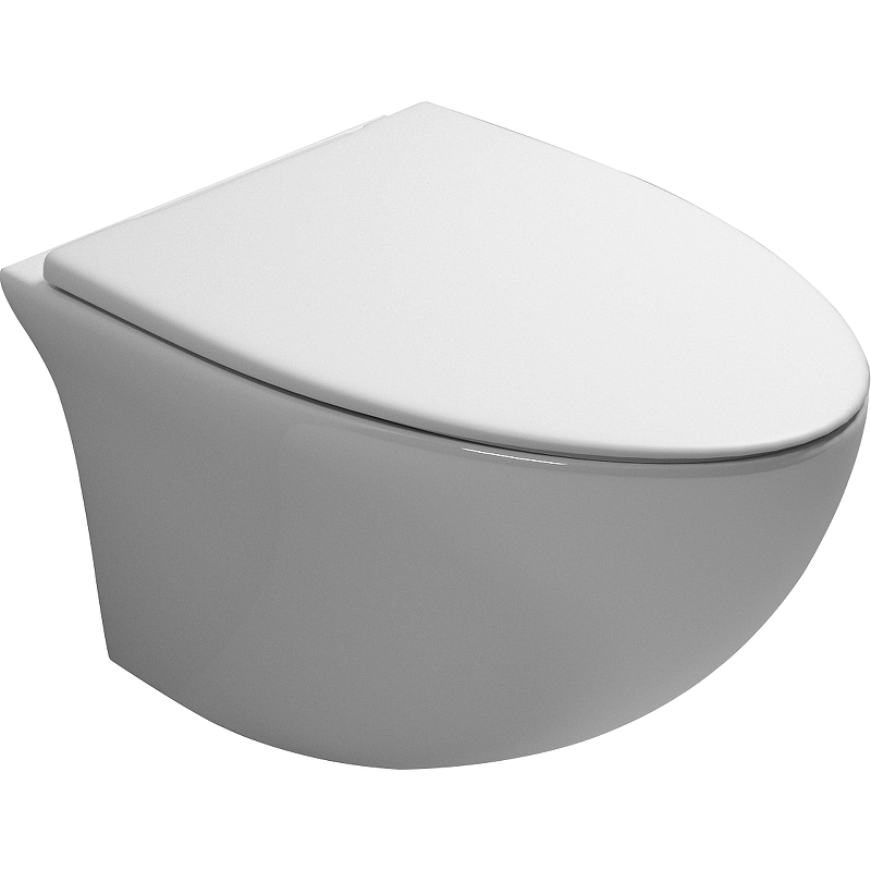 

Унитаз подвесной Grossman GR-4456S с сиденьем микролифт, белый глянцевый