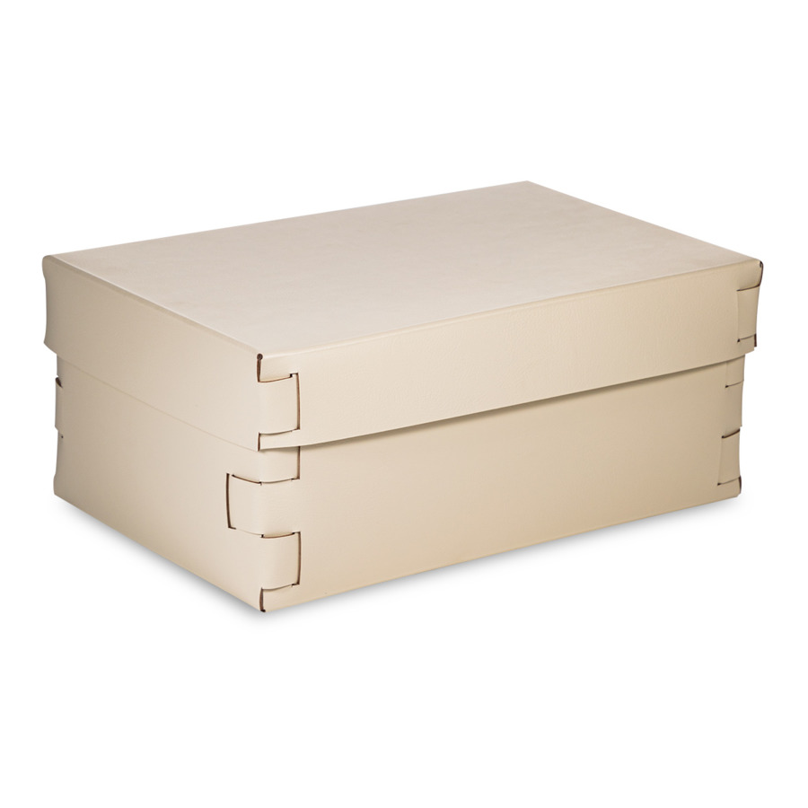 

Коробка ADJ Snob 32x20х13,5 см, кожа натуральная, панна кота, п/к