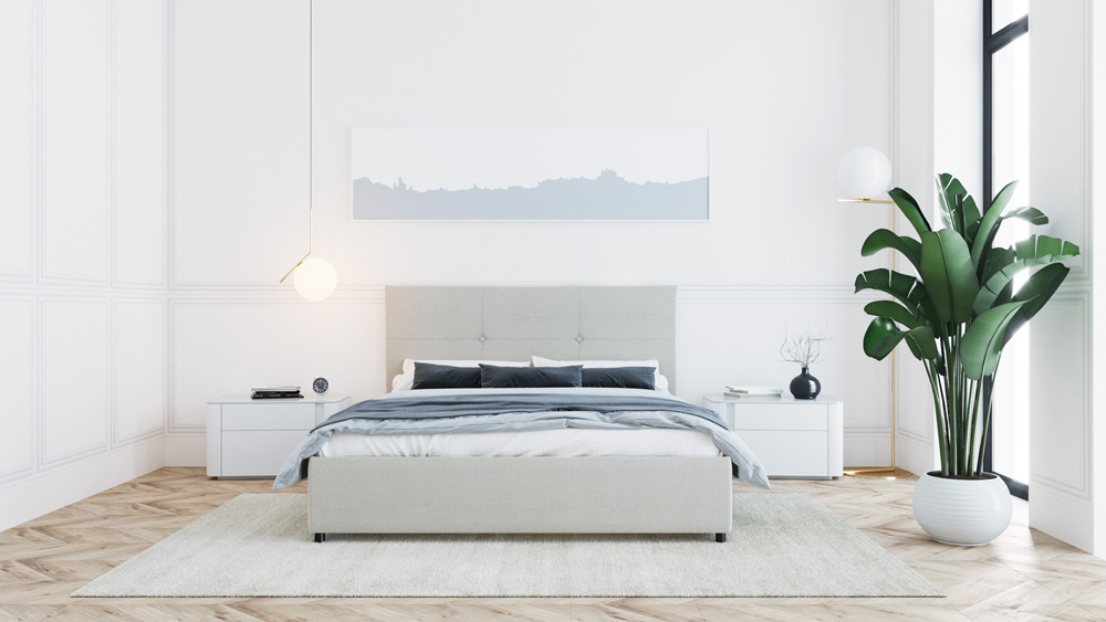 

Дримлайн Визби рогожка/бежевый 140х190