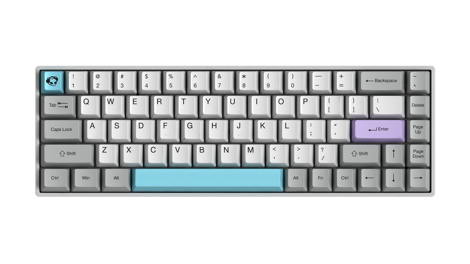 

Беспроводное Да Беспроводная механическая клавиатура AKKO 3068 серый (50020), 3068