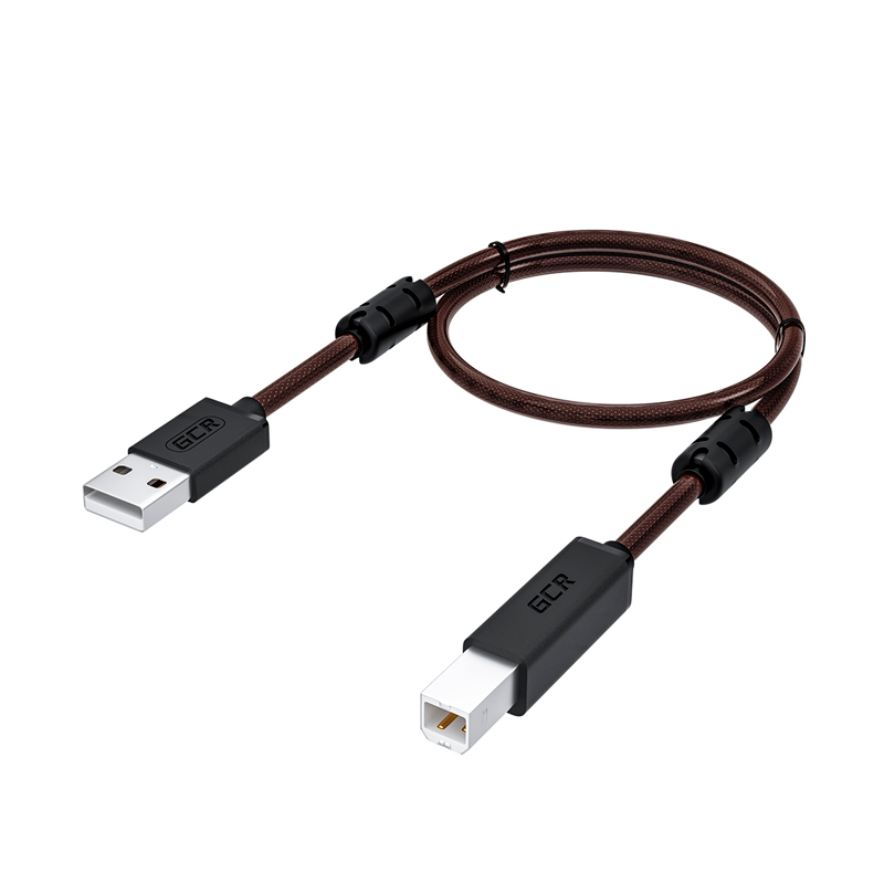 фото Кабель grc prof usb2.0 a/b 5м, black (gcr-52419)