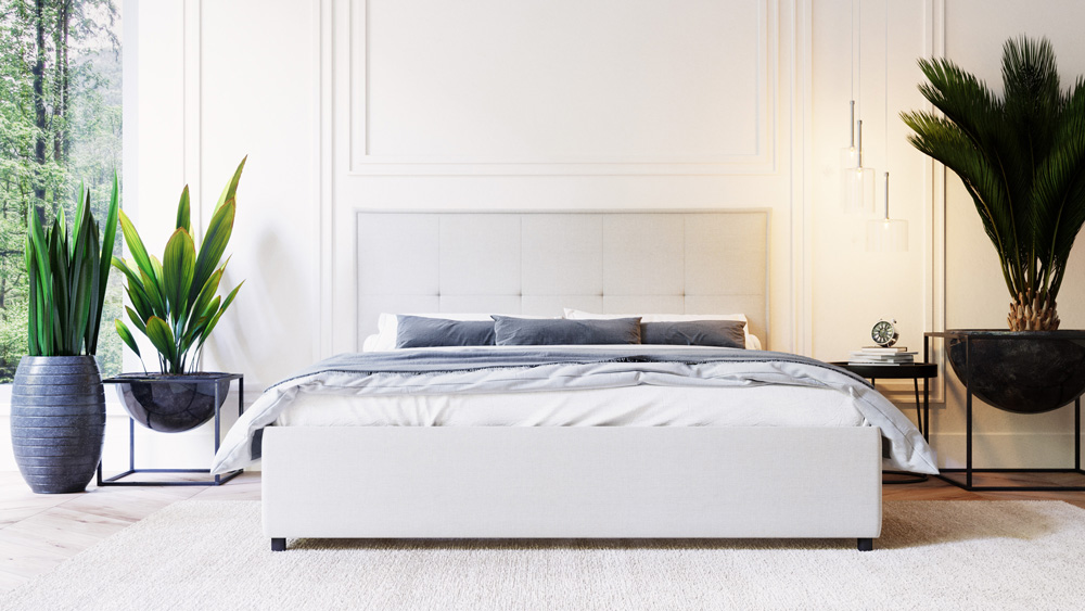 

Дримлайн Йорк искусственный велюр/песок 160х200