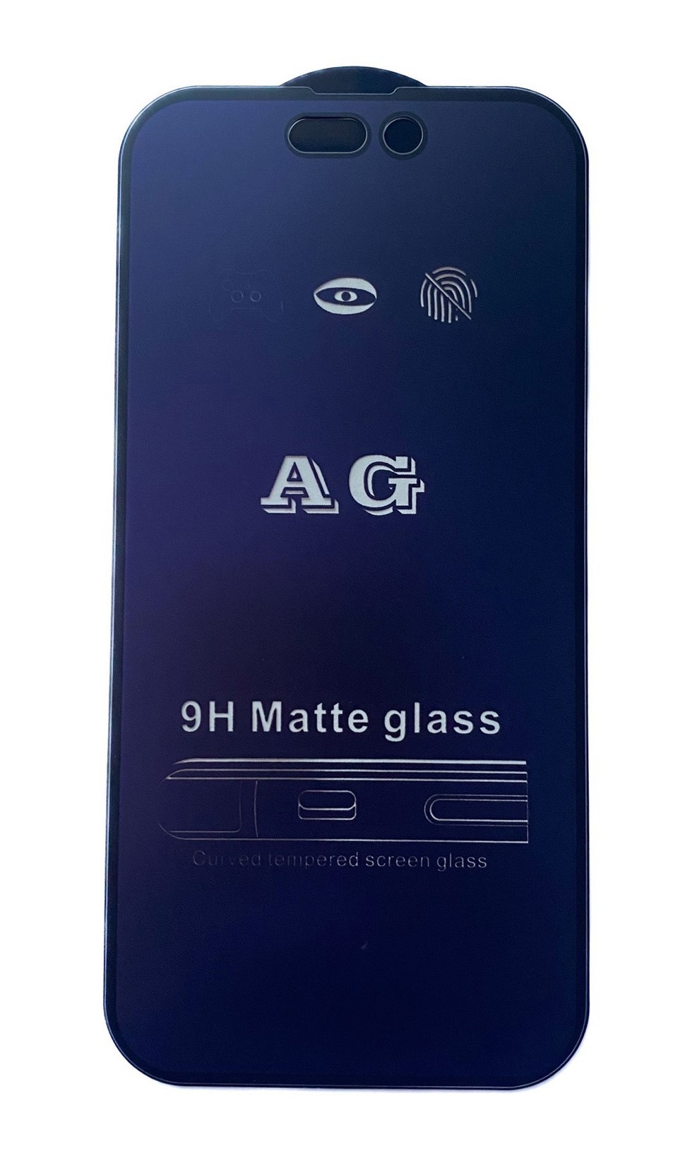 

Защитное стекло X-Case на iPhone 14 Pro (6.1), Anti-blue ray матовый, черный