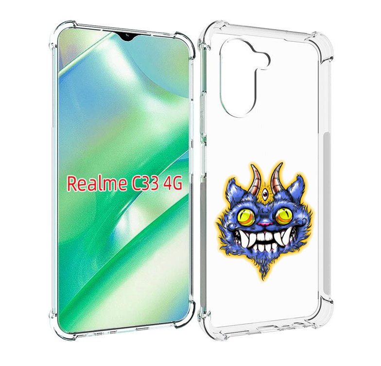 

Чехол MyPads оракул для Realme C33 4G, Прозрачный, Tocco