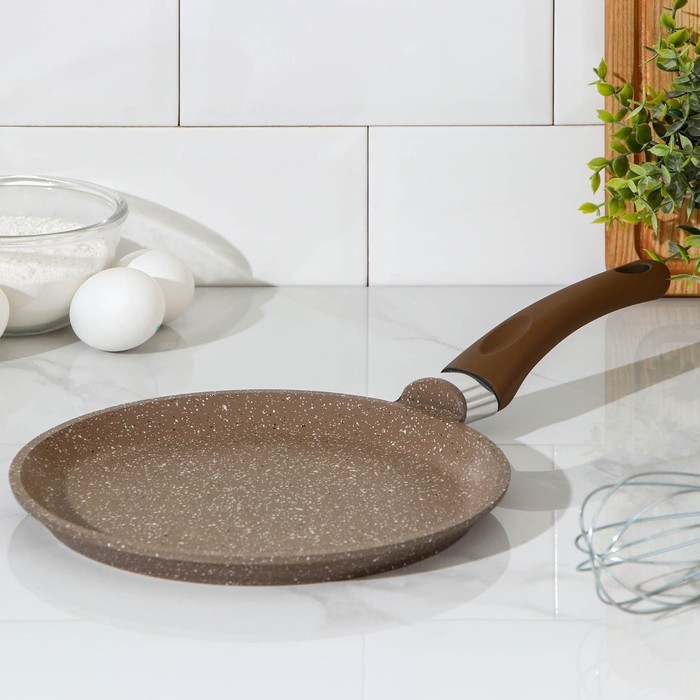 

Форма для муссовых десертов и выпечки Доляна Кристалл, 29,5x17x3,5 см, 6 ячеек, d=6,5 см,, Коричневый