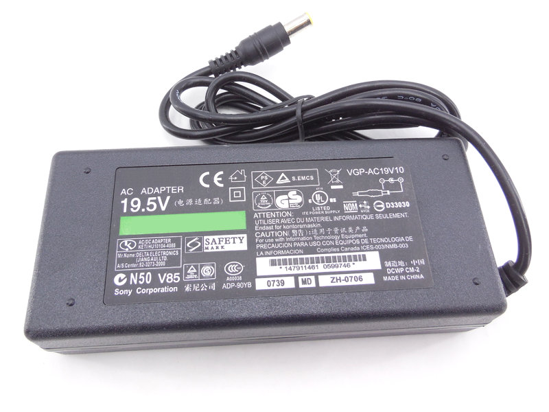 Блок питания Vbparts 19.5V 6.15A 6.5 Pin HC для Sony Vaio 002171