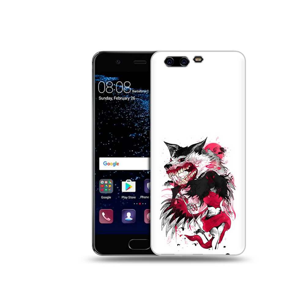 

Чехол MyPads Tocco для Huawei P10 красная шапочка (PT60870.50.410), Прозрачный, Tocco