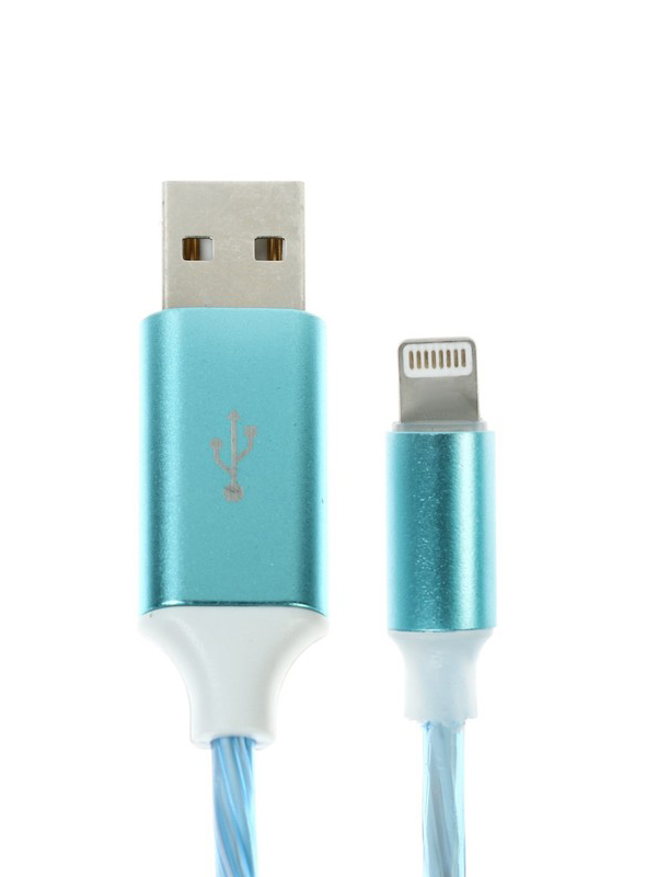 

Аксессуар Luazon Lightning - USB 1m Blue 7129828, 7129828