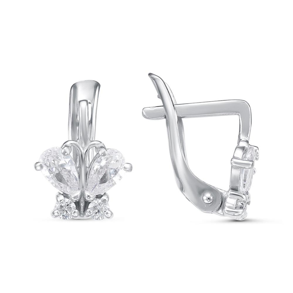 

Серьги из серебра Golden Eagle 33811624Д, фианит, 33811624Д