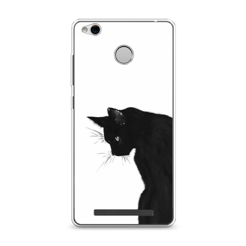 

Чехол Awog на Xiaomi Redmi 3 Pro (3S) "Black cat", Черный;белый, 30950-1