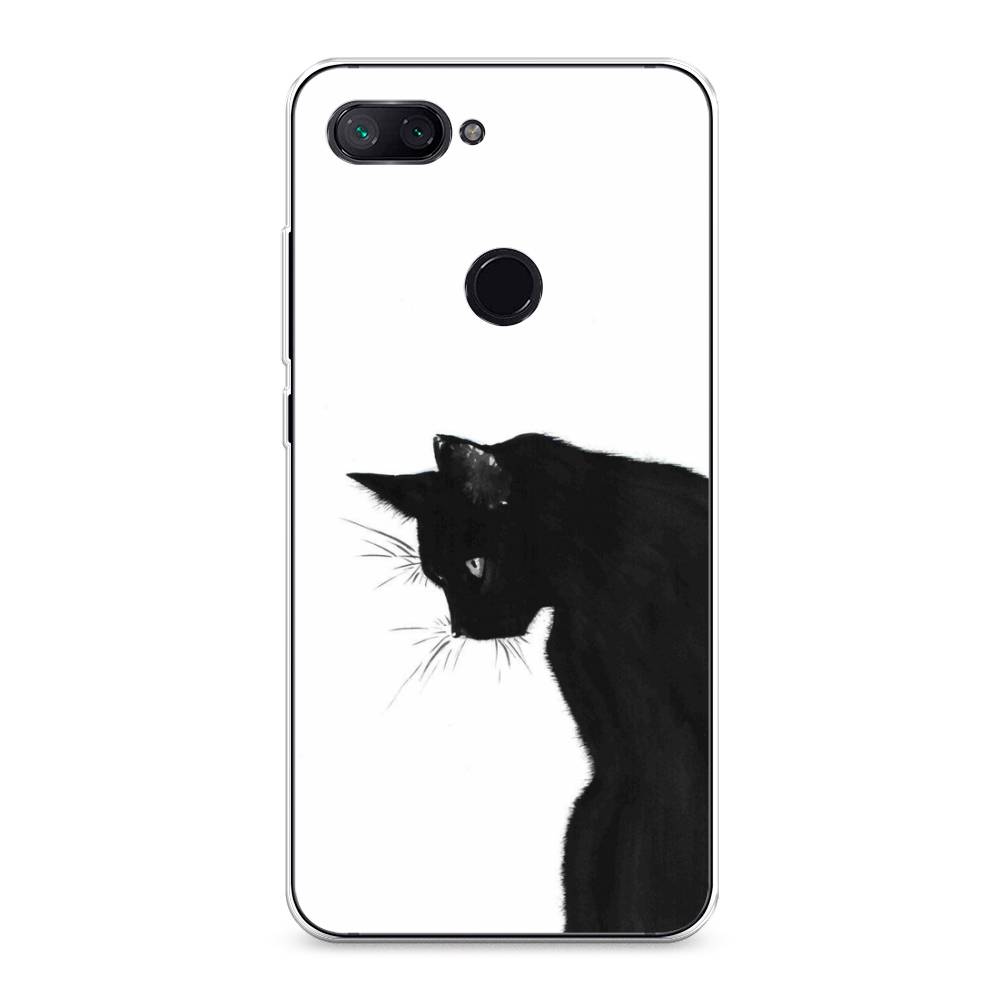 

Чехол Awog на Xiaomi Mi 8 Lite (Youth Edition) "Black cat", Черный;белый, 34550-1