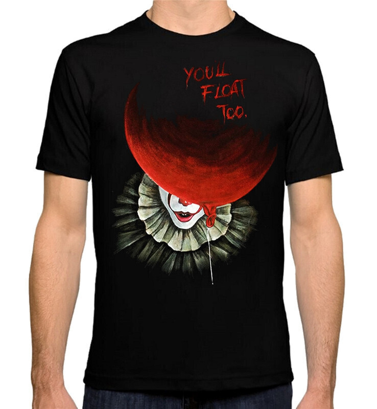 

Футболка мужская Dream Shirts Клоун Пеннивайз - Оно 1000514222 черная 3XL, Клоун Пеннивайз - Оно 1000514222