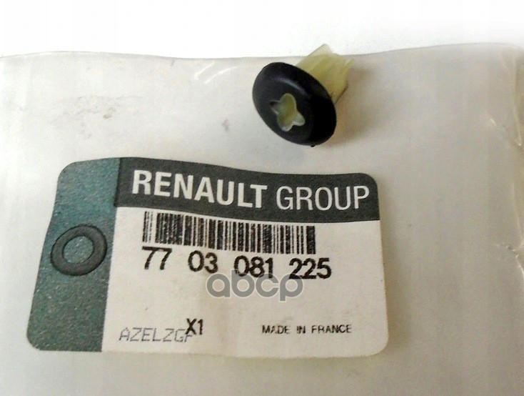 

Клипса Автомобильная RENAULT 7703081225