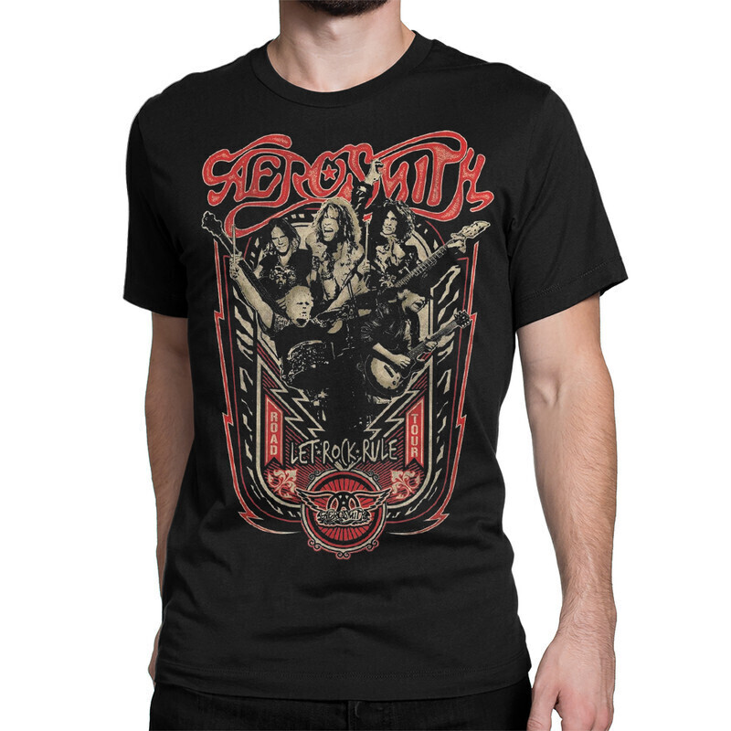 

Футболка мужская Dream Shirts Aerosmith 1000515222 черная XL, Aerosmith 1000515222