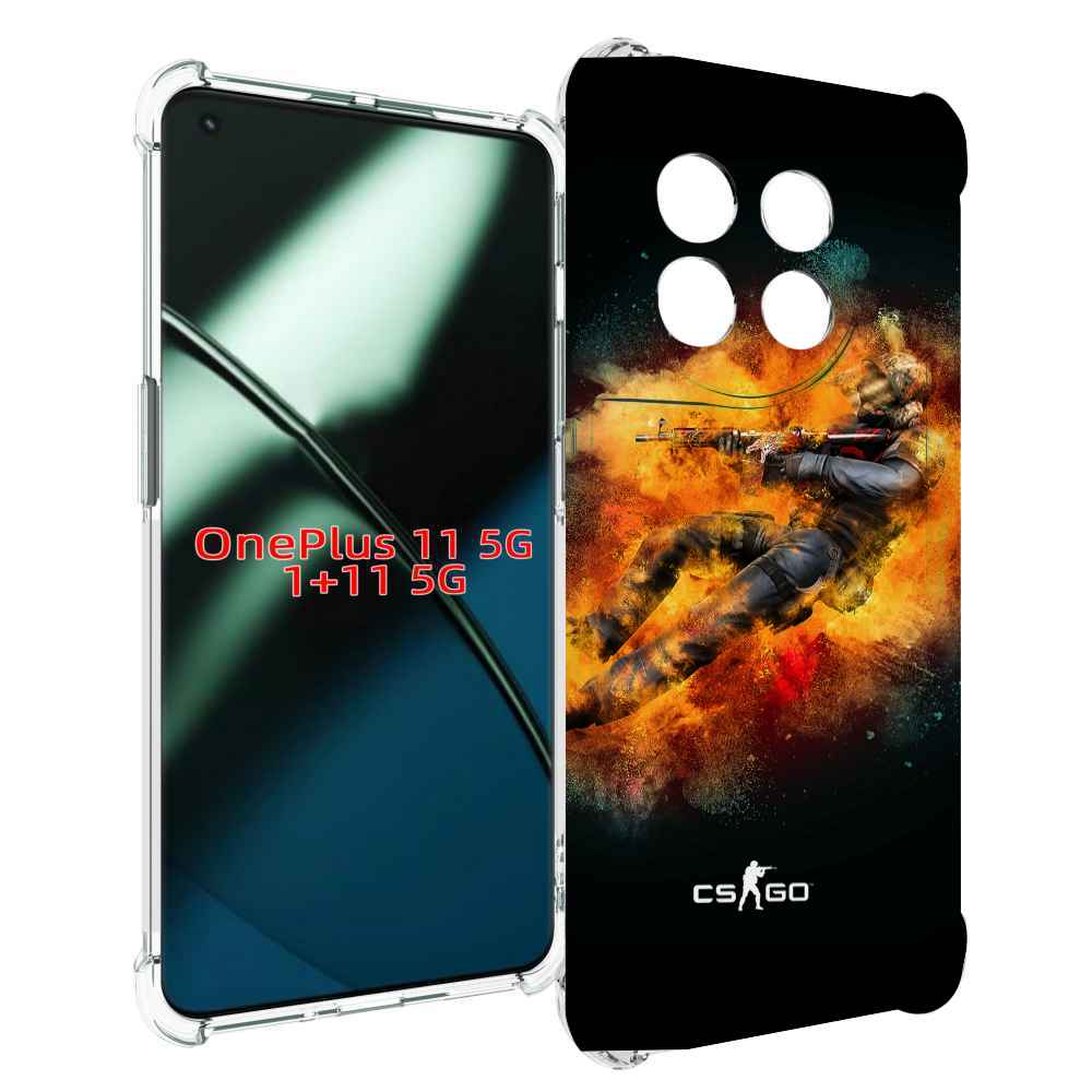 

Чехол MyPads CS-go-Контр-террорист мужской для OnePlus 11, Прозрачный, Tocco