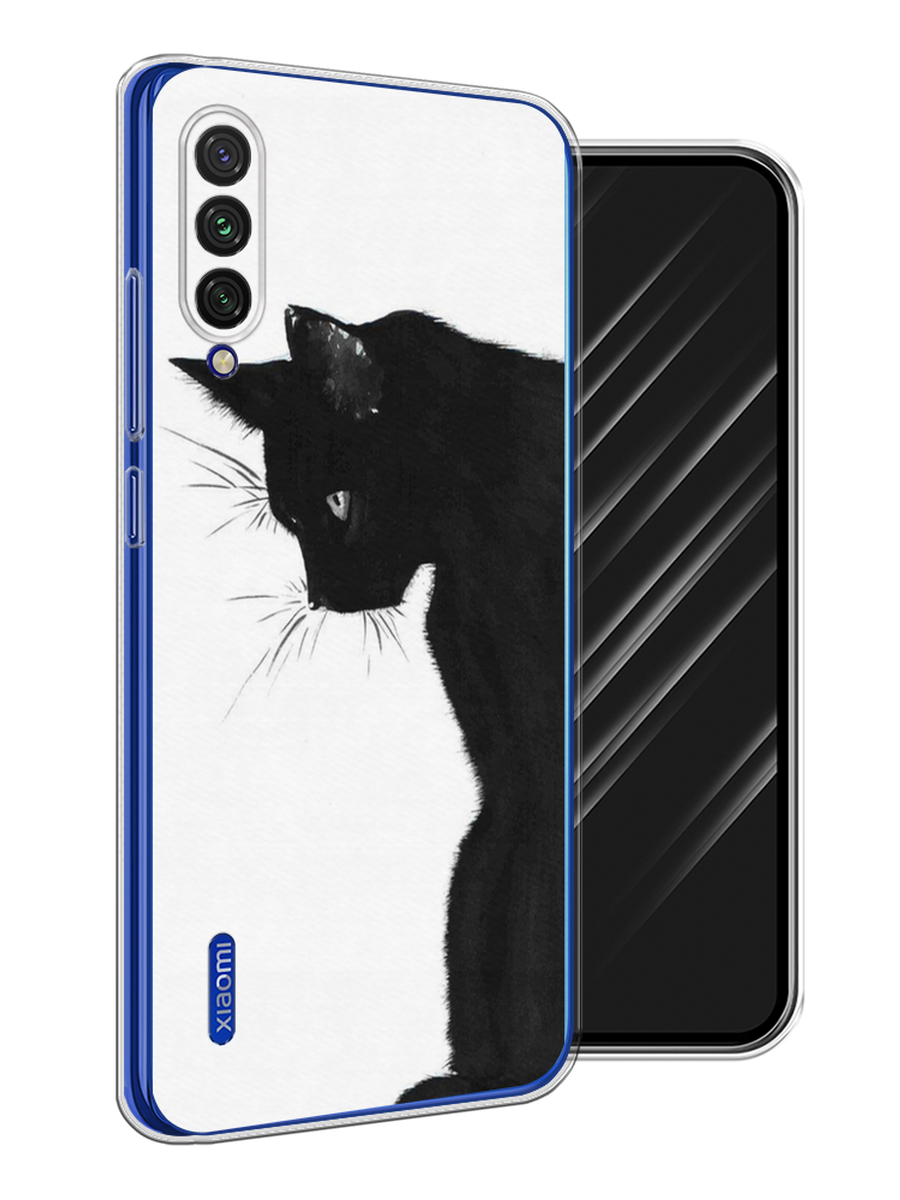 

Чехол Awog на Xiaomi Mi CC9E "Black cat", Черный;белый, 35950-1