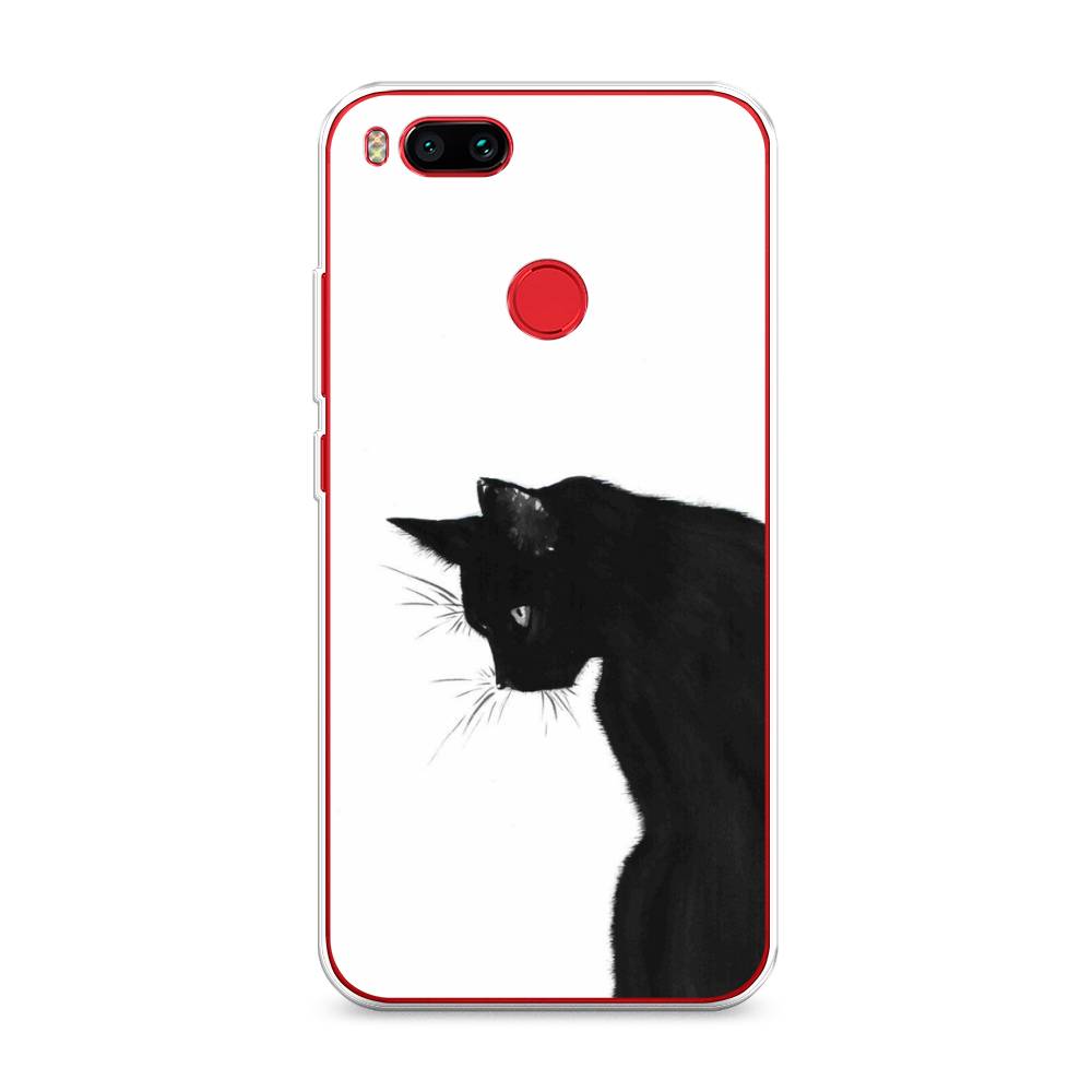 

Чехол Awog на Xiaomi Mi A1 "Black cat", Черный;белый, 32650-1