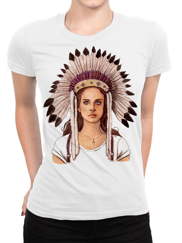 

Футболка женская Dream Shirts Лана Дель Рей Женская 50009051 белая XL, Лана Дель Рей Женская 50009051