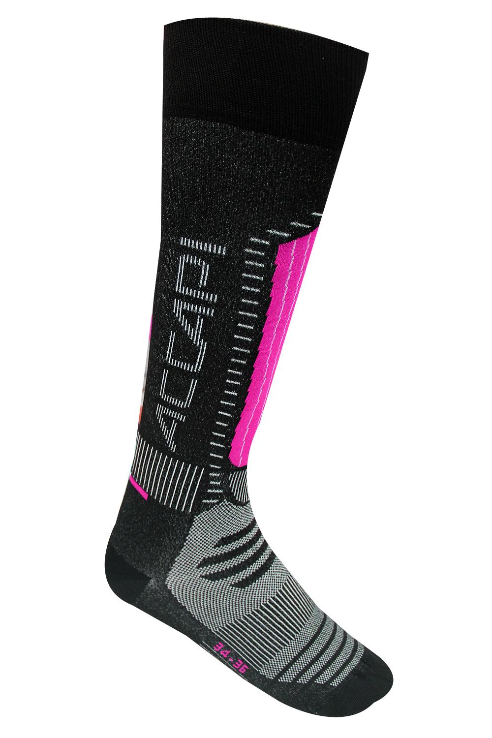 

Носки Accapi Ski Touch Black/Cyclamen (Eur:34-36) 2023-24, Черный, Ski Touch