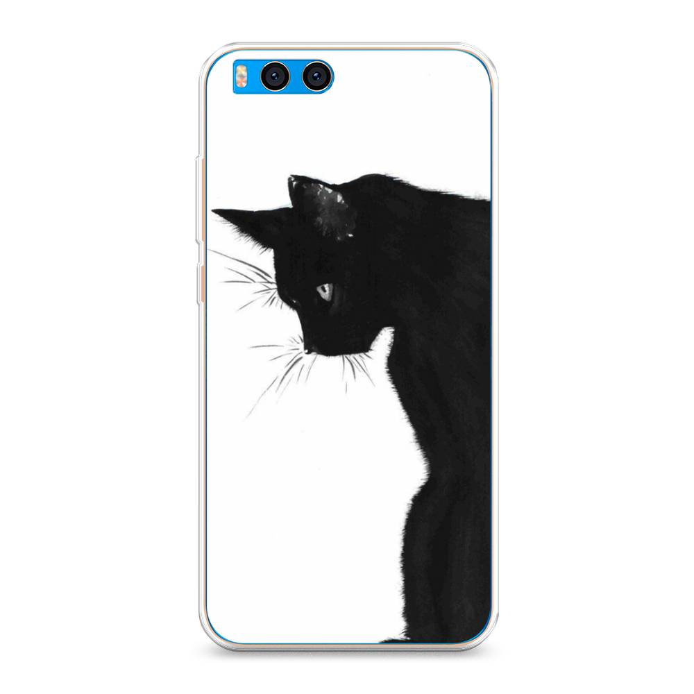 фото Чехол awog "black cat" для xiaomi mi note 3