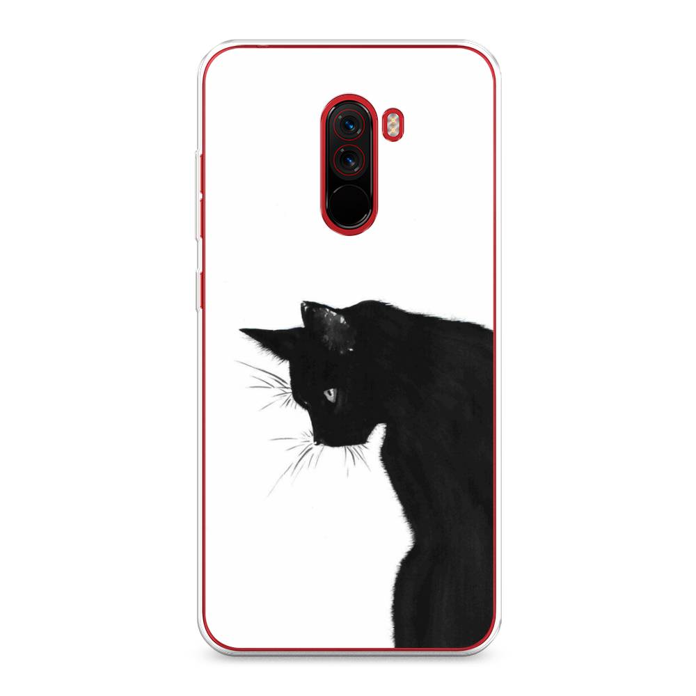 

Чехол Awog на Xiaomi Pocophone F1 "Black cat", Черный;белый, 34450-1
