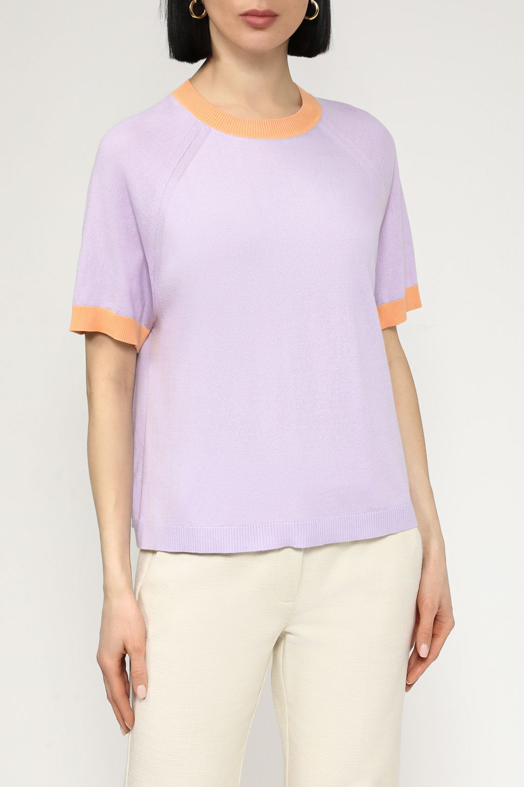 

Джемпер женский Esprit Casual 024EE1I319 фиолетовый S, 024EE1I319