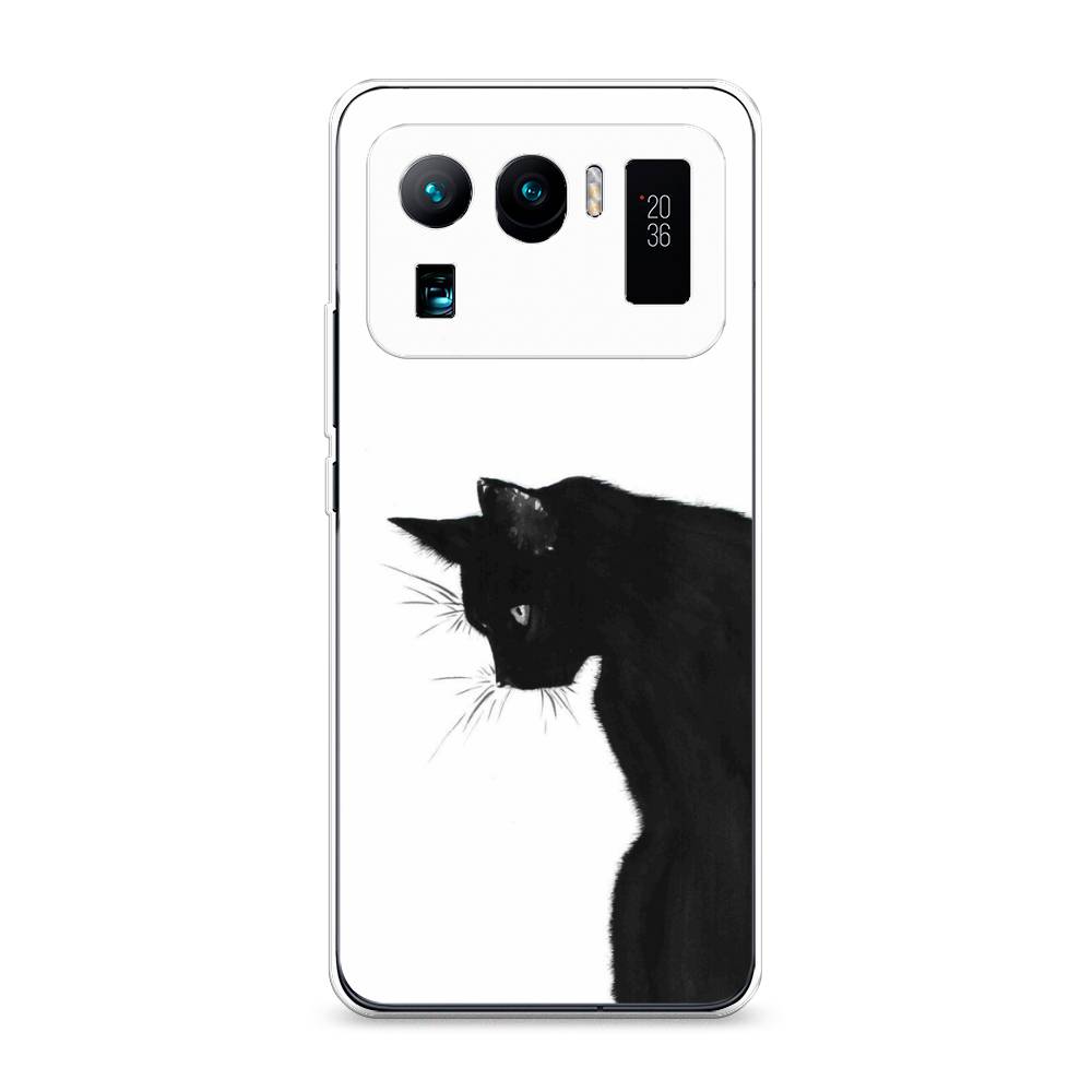 

Чехол Awog на Xiaomi Mi 11 Ultra "Black cat", Черный;белый, 310450-1
