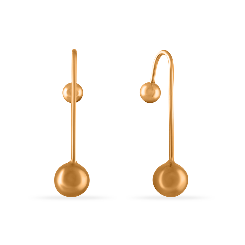 

Серьги из желтого золота Yahont 186561, 186561
