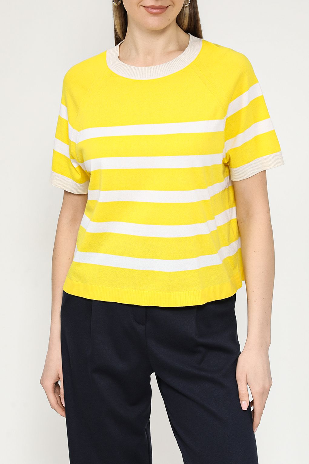 

Джемпер женский Esprit Casual 024EE1I320 желтый S, 024EE1I320