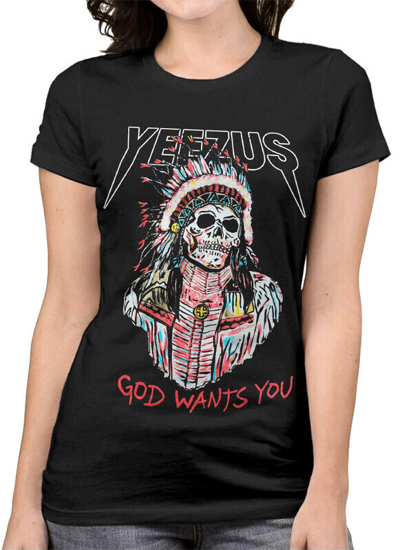 фото Футболка женская dream shirts yeezus - канье уэст 50009081 черная 3xl