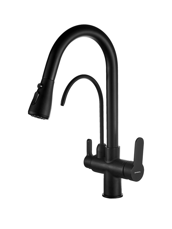 фото Смеситель для кухни shimizu water filter black smz 1006569