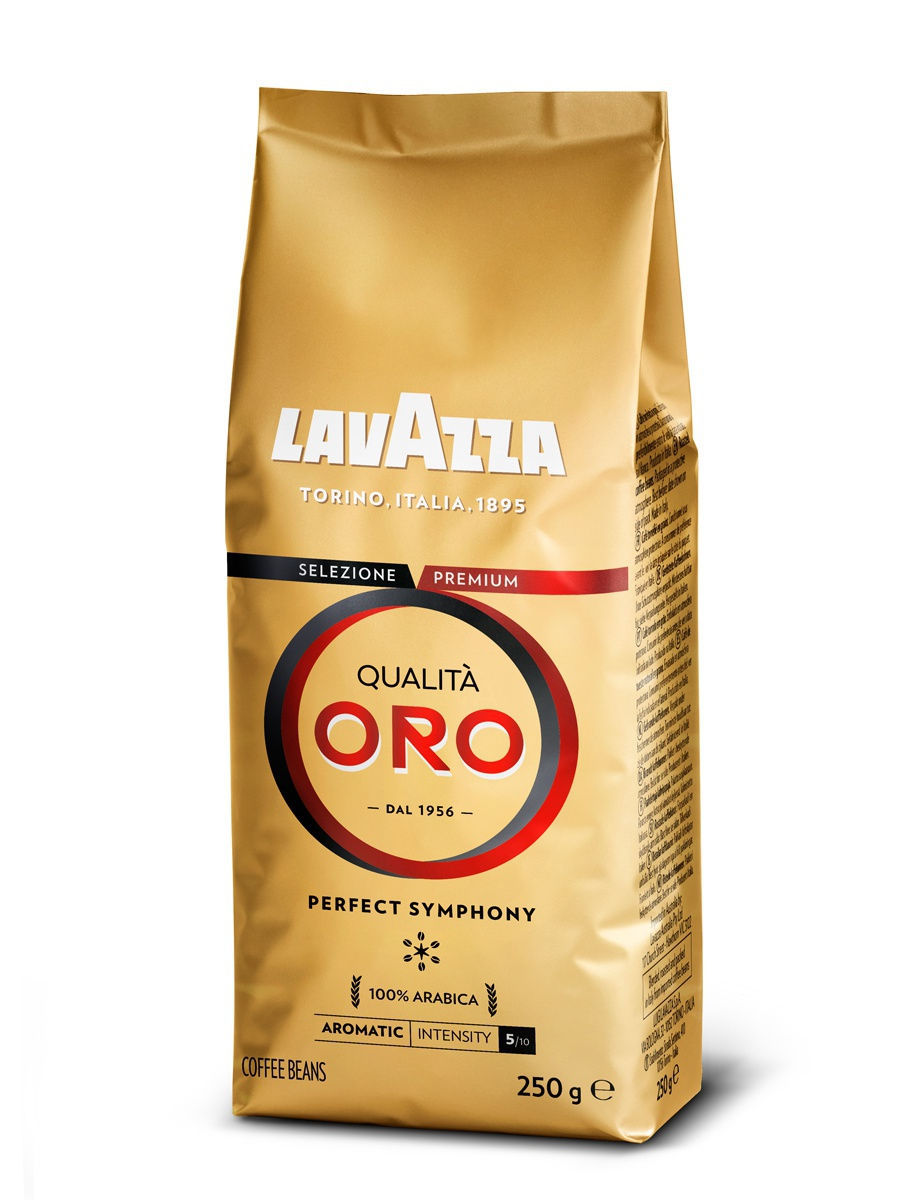 Кофе в зернах Лавацца Qualita Oro 250г 100 арабика средняя…