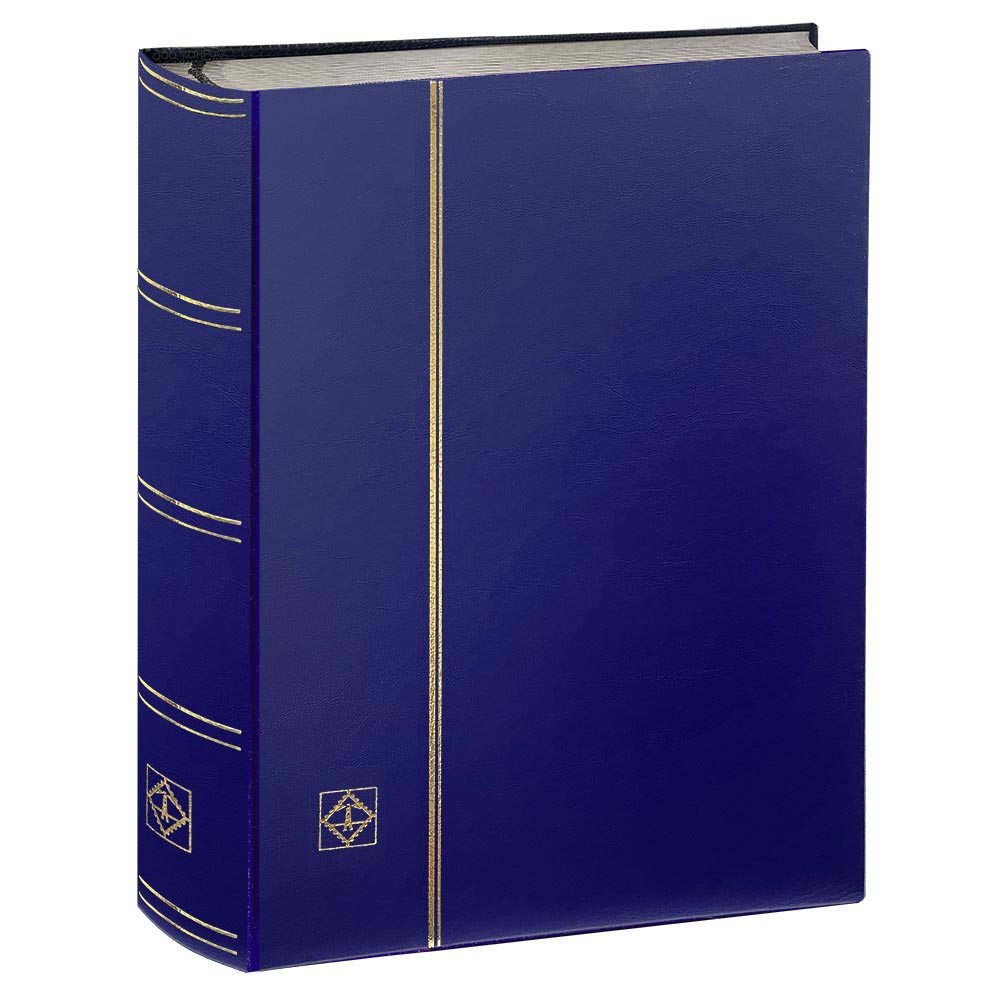 

Альбом для марок Leuchtturm1917 синий 327876 L 4/32 на 64 страницы