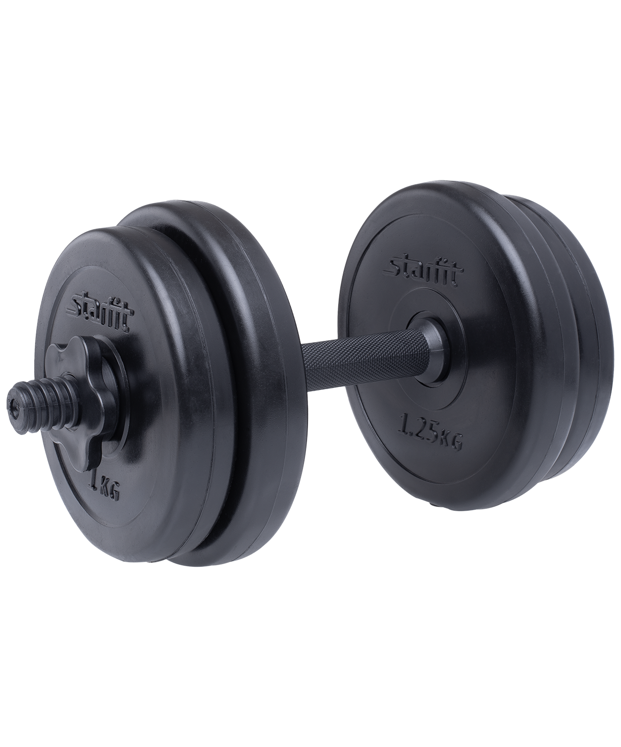 

Starfit Гантель разборная пластиковая DB-704, 5 кг, Гантель разборная пластиковая DB-704, 5 кг