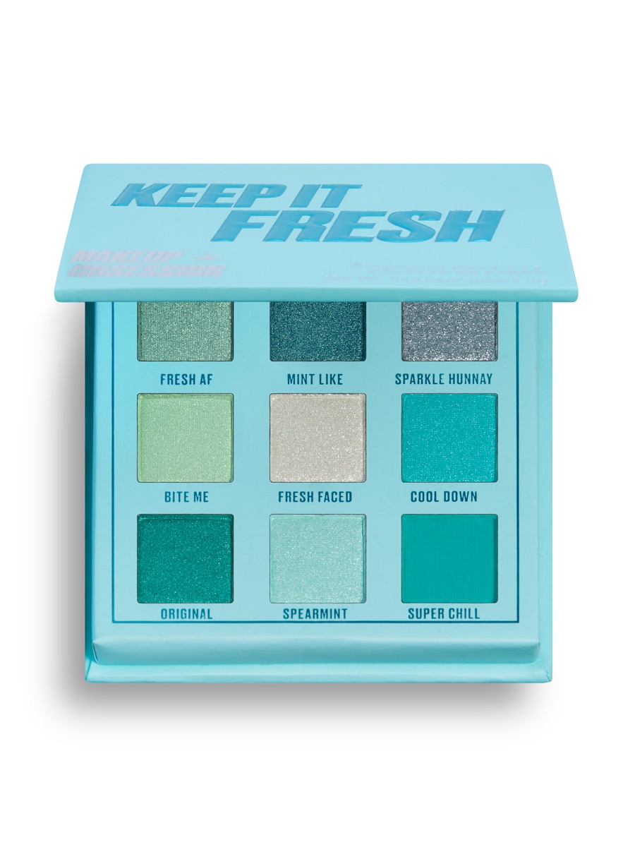 Палетка теней Makeup Obsession, для век Keep It Fresh, 11,7 г тени для век makeup obsession sunshine makes me happy 11 7 г