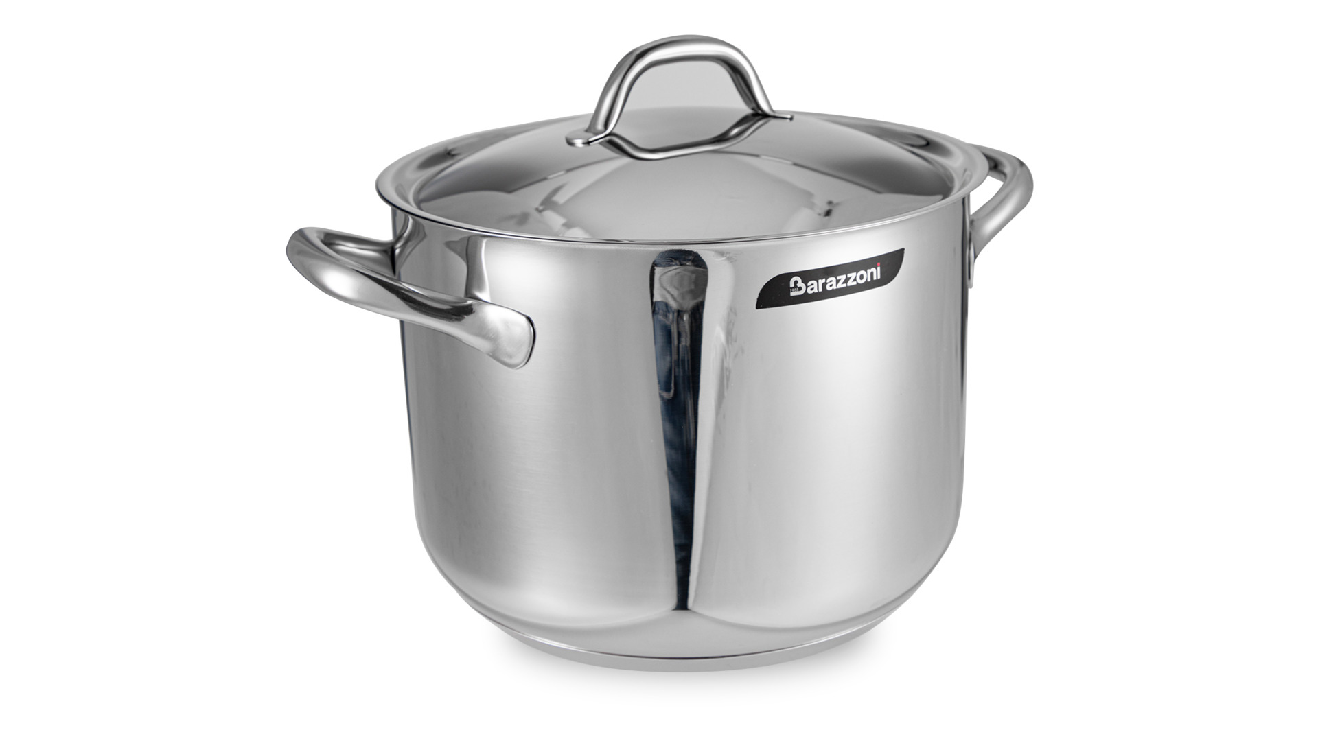 

Кастрюля высокая с крышкой Barazzoni Chef line 8 л 24 см, сталь нержавеющая, Серебристый