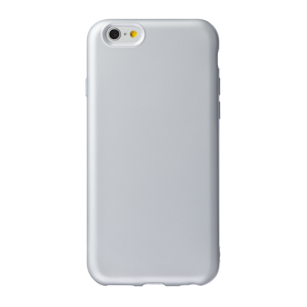 

Чехол для Apple iPhone 6/6S, серебристый, Metallic, Deppa 900108, 900108