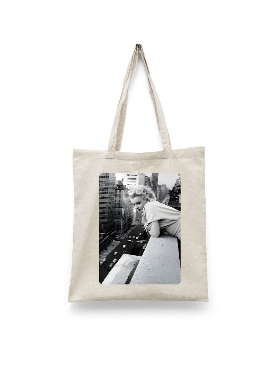 

Шоппер унисекс Каждому Своё Мэрилин Монро/Marilyn Monroe MZMM12, белый, Мэрилин Монро/Marilyn Monroe MZMM12