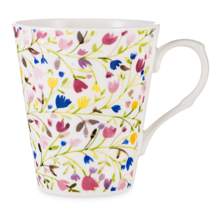 

Кружка Just Mugs Heritage Спокойствие 370 мл, фарфор костяной