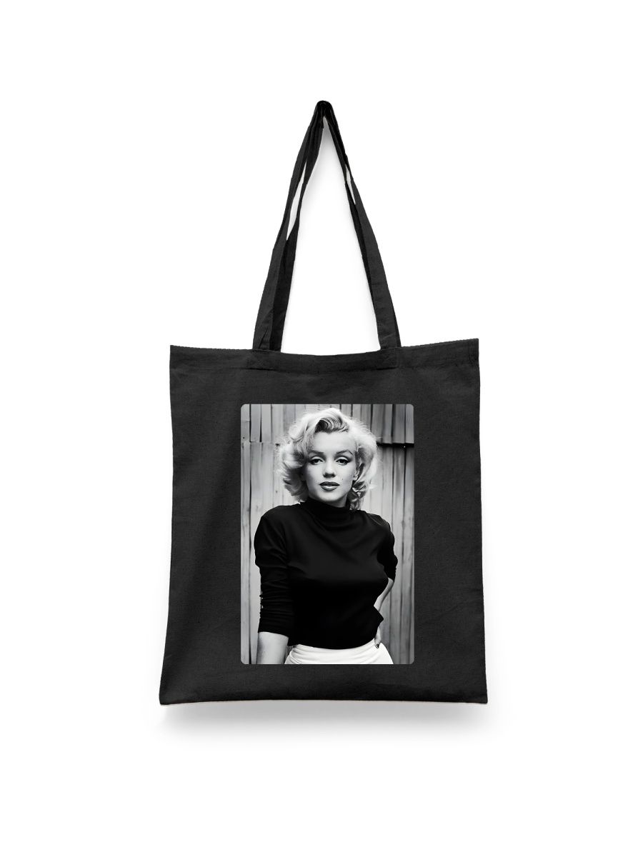 

Шоппер унисекс Каждому Своё Мэрилин Монро/Marilyn Monroe MZMM13, черный, Мэрилин Монро/Marilyn Monroe MZMM13