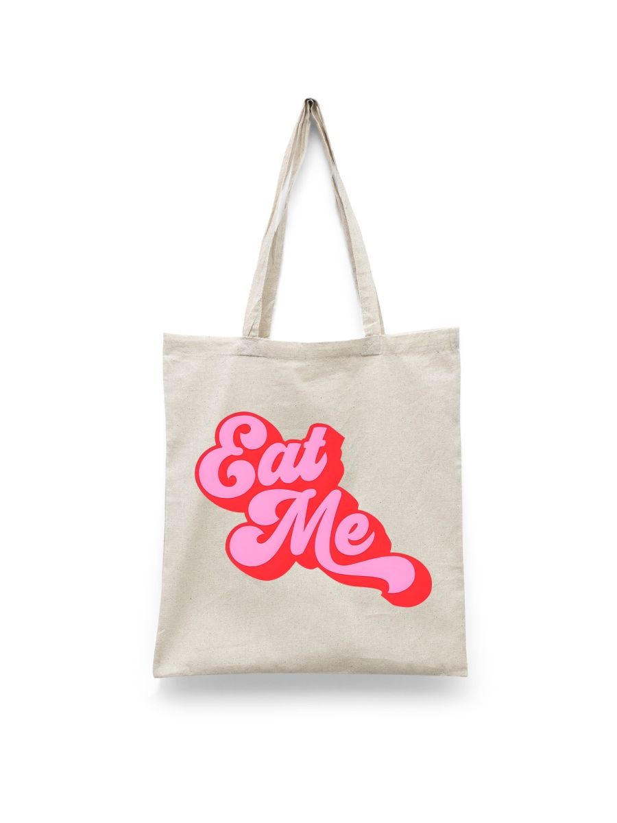 

Шоппер унисекс Каждому Своё Eat me/Съешь меня FRBCH4, белый, Eat me/Съешь меня FRBCH4