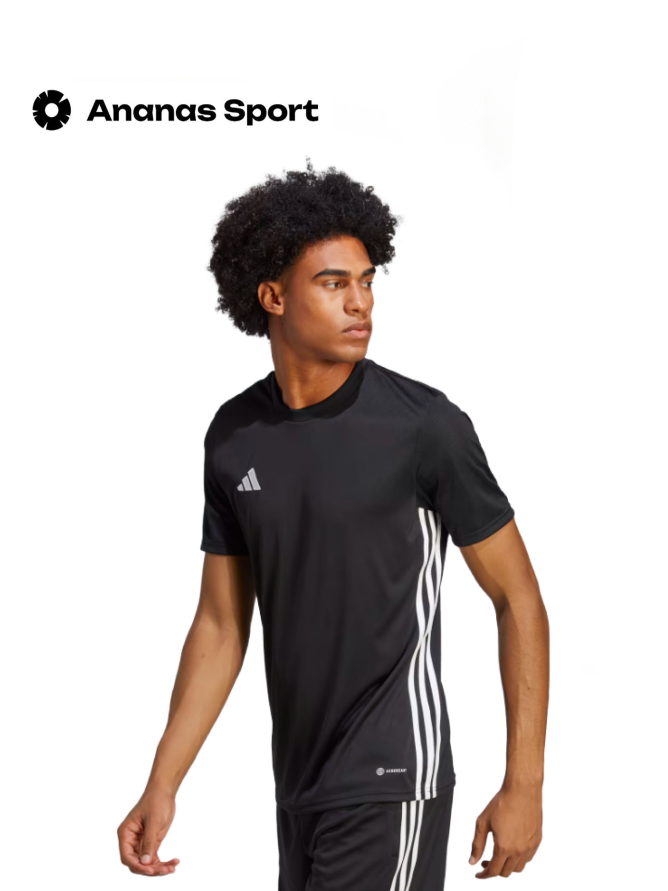 

Футболка мужская Adidas H44529 черная S, Черный, H44529