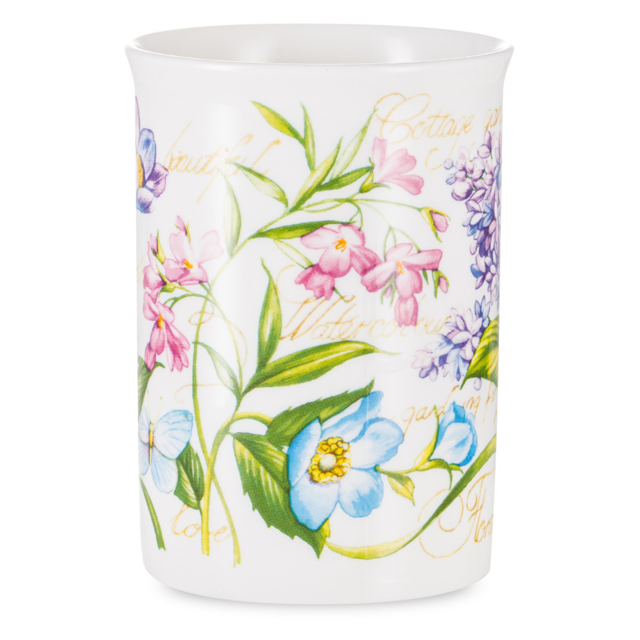 

Кружка Just Mugs Buxton Аннабель Сирень 325 мл, фарфор костяной