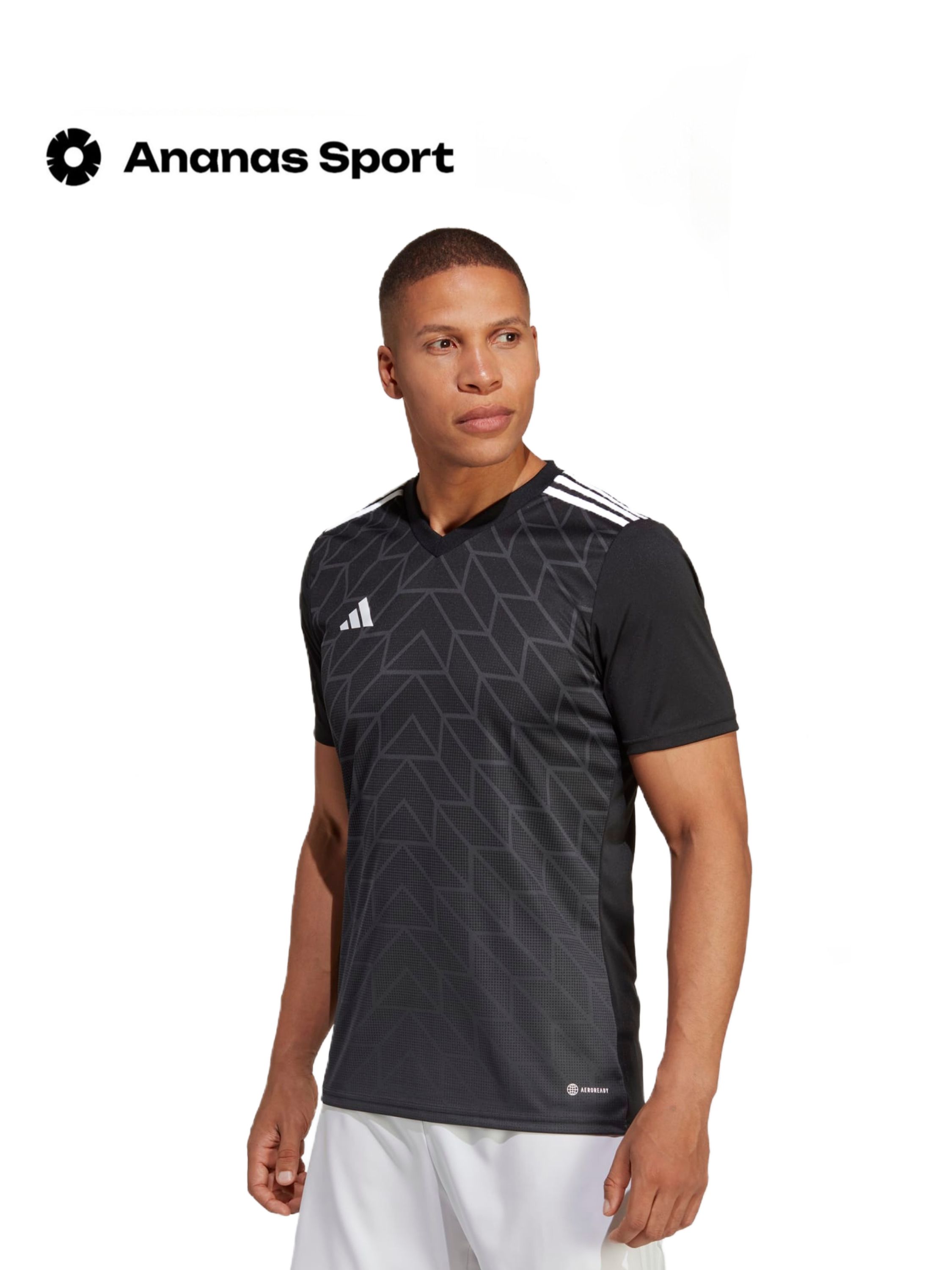 

Футболка мужская Adidas HR2629 черная L, Черный, HR2629
