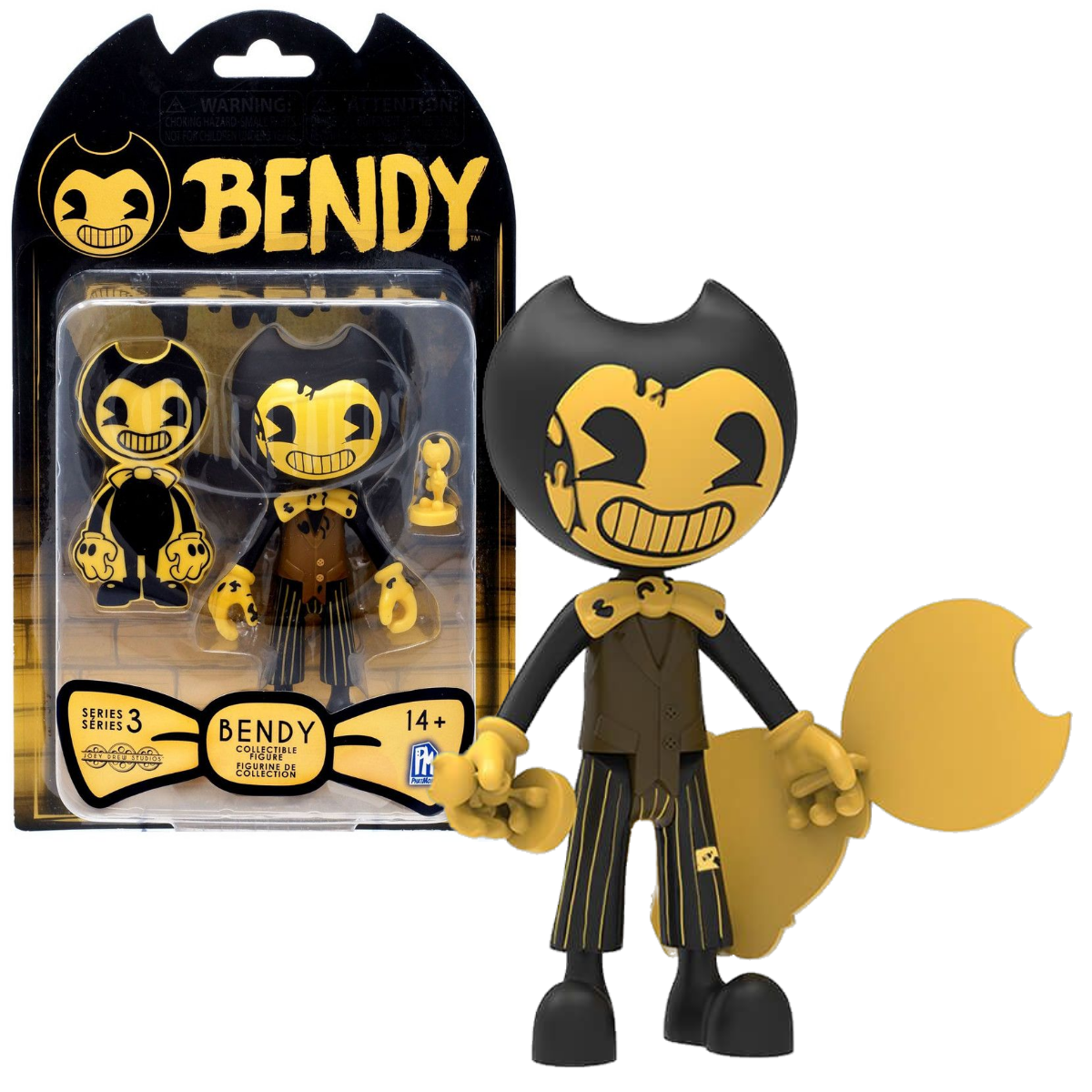 Фигурка подвижная Бенди и чернильная машина Bendy and The Dark Revival высота 13 см 2380₽