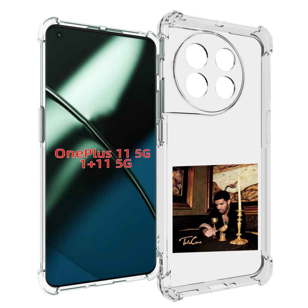 

Чехол MyPads Drake - Take Care для OnePlus 11, Прозрачный, Tocco