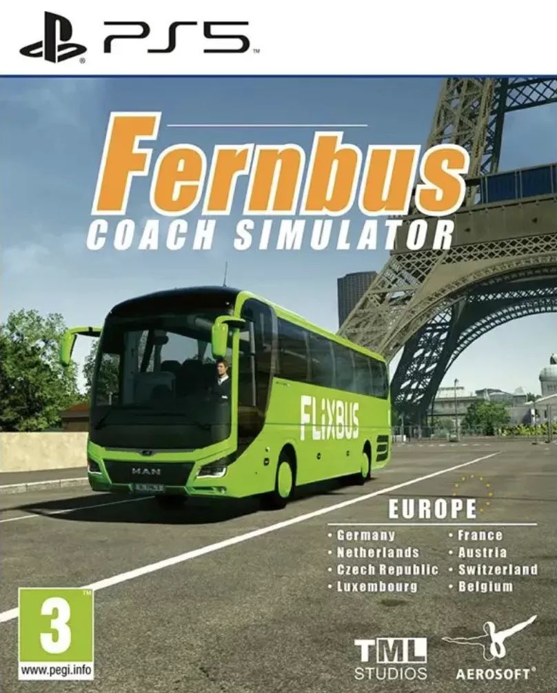 

Fernbus Coach Simulator PS5 (русская версия), Fernbus Coach Simulator